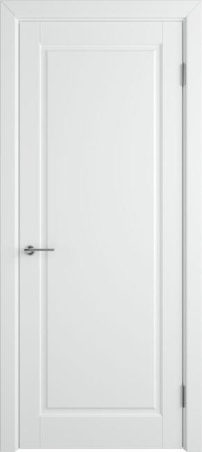 Межкомнатная дверь Гланта 57ДГ0 белая эмаль