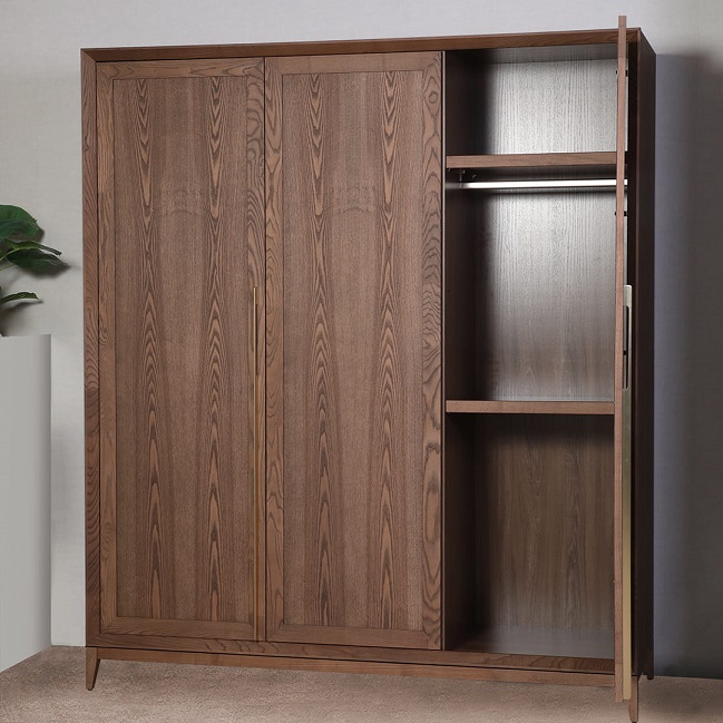 Шкаф Modena 3-х дверный без зеркал, орех Мокко