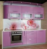 Кухонный гарнитур 4 комнаты Пурпурный цветок