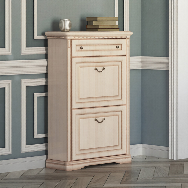 Тумба для обуви в прихожую №2, Джоконда крем