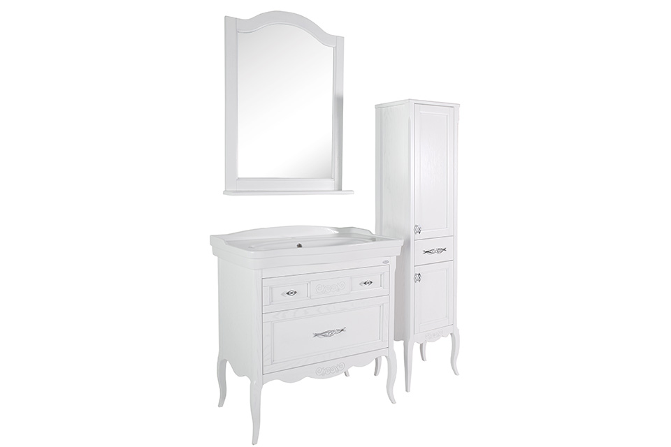 Комплект мебели для ванной Модерн 85 с пеналом