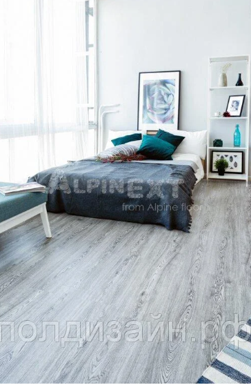 Плитка ПВХ замковая Alpin Floor Classic Ясень