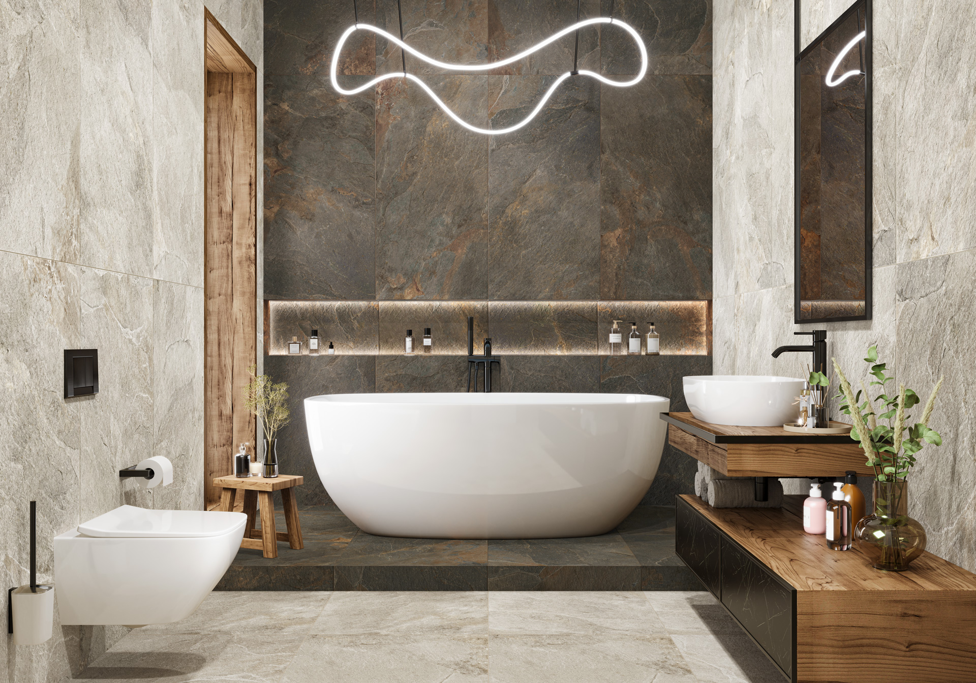 Керамогранит STONCRETE 60*120
