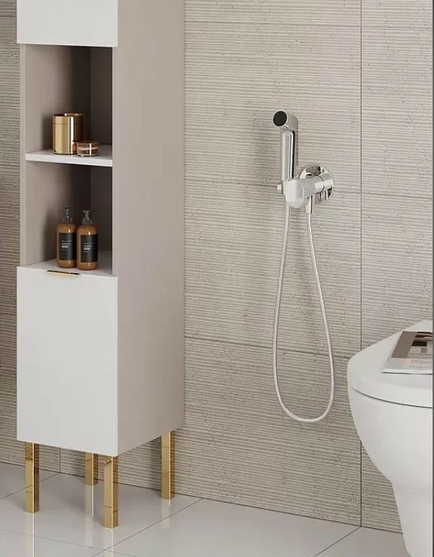 Гигиенический душ круглый со смесителем HANSGROHE						