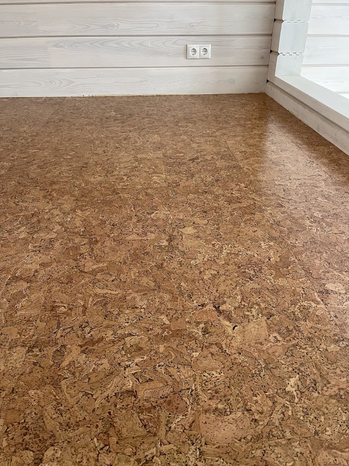 Напольная клеевая пробка Standart