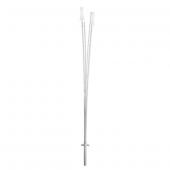 Настенный светильник Bamboo 1676 PM2 cuoio/vetro