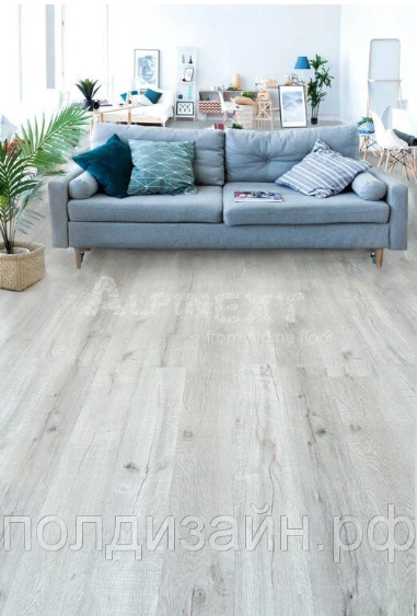 Плитка ПВХ замковая Alpine Floor Real Wood Дуб VERDAN