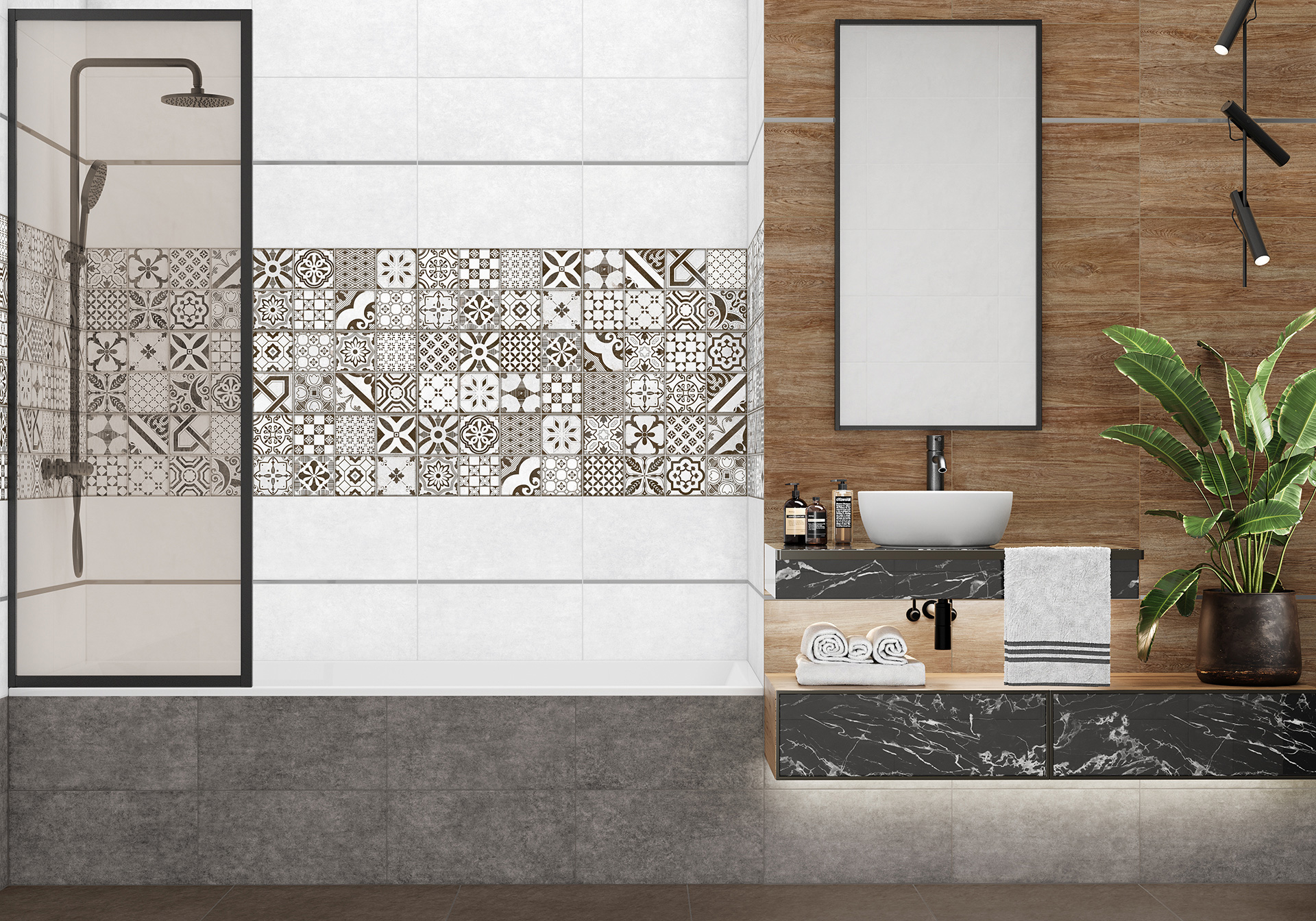 Настенная плитка BOHO 249*500