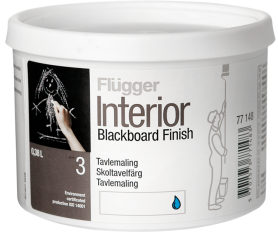 Краска для школьных досок (черная) Flugger Interior Blackboard Finish
