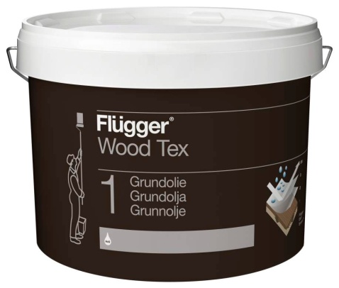 Грунтовочное масло Flügger Wood Tex Grundolie