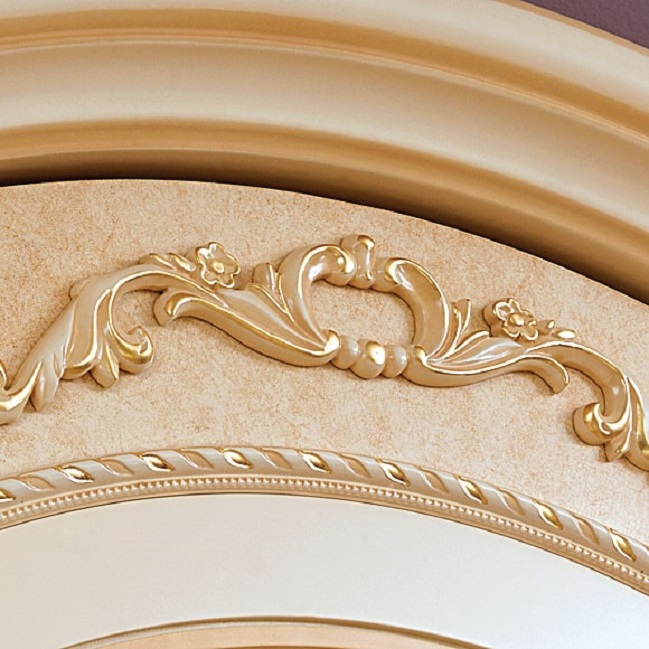 Шкаф Престиж 3-х дверный с зеркалами, беж