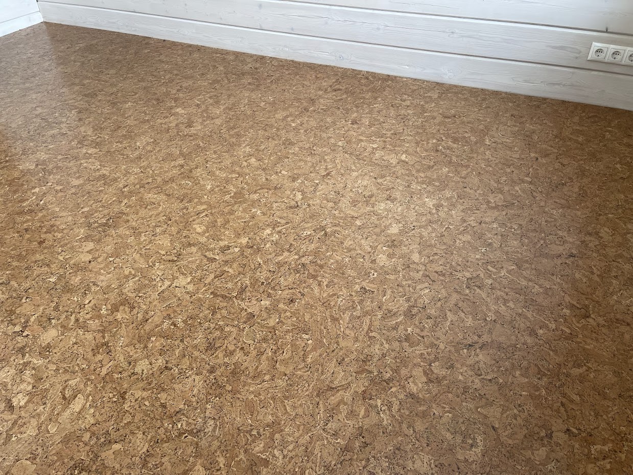 Напольная клеевая пробка Standart