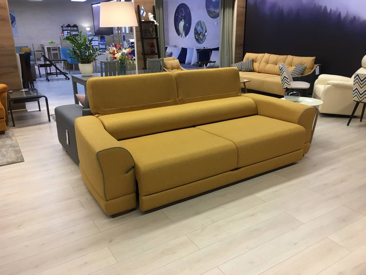 Диван трехместный с механизмом Tenero 