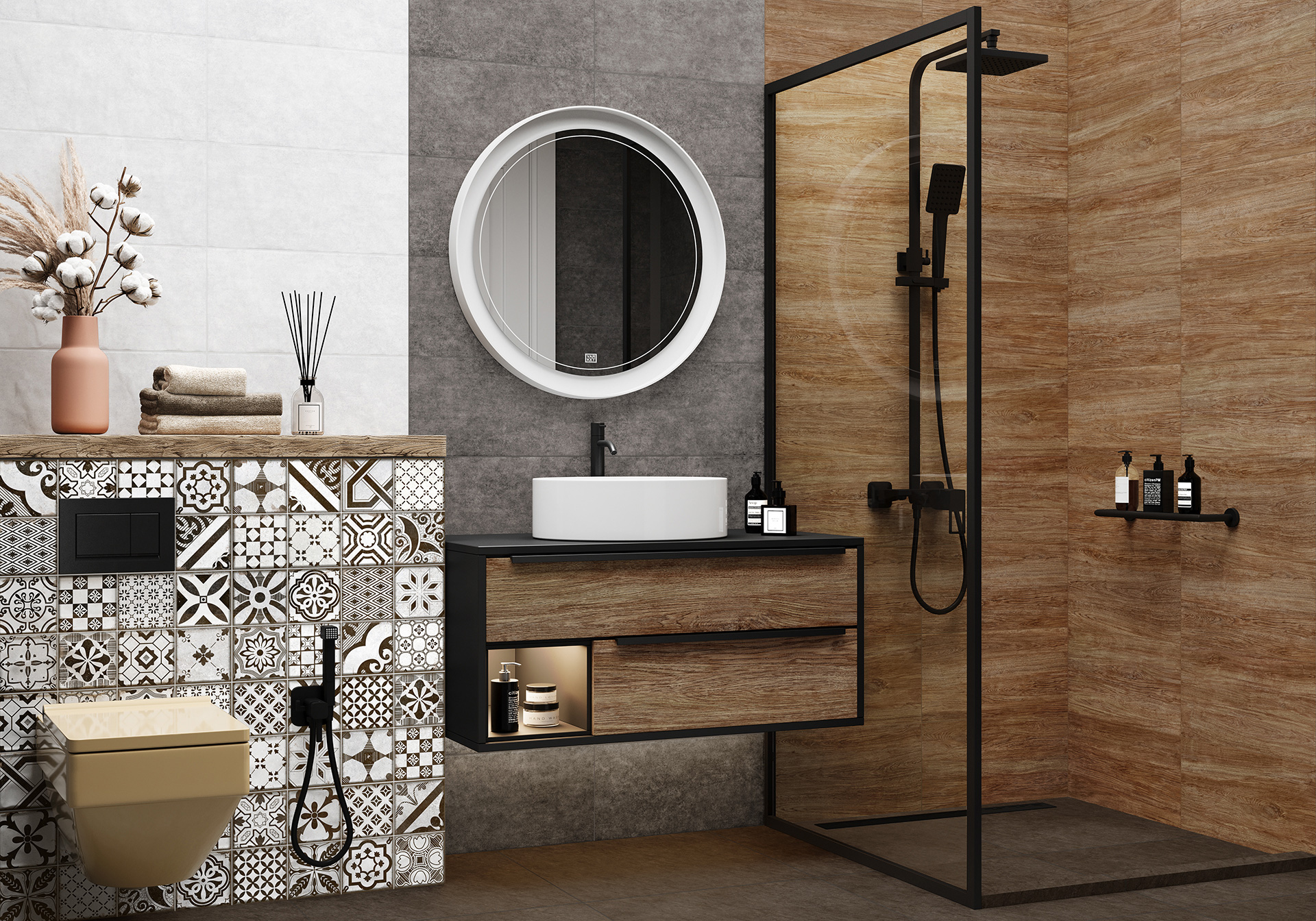 Настенная плитка BOHO 249*500