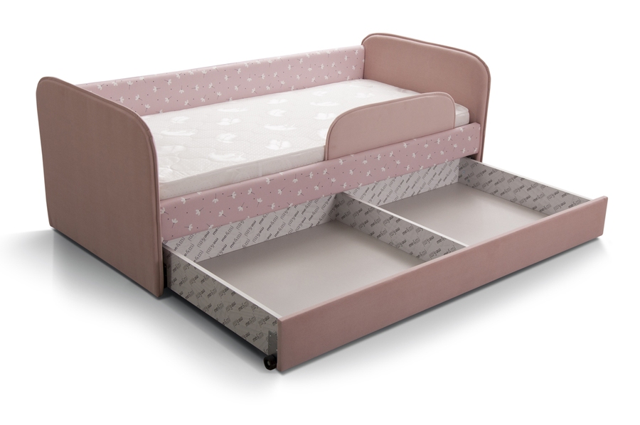 Детская кровать Иви (розовый)