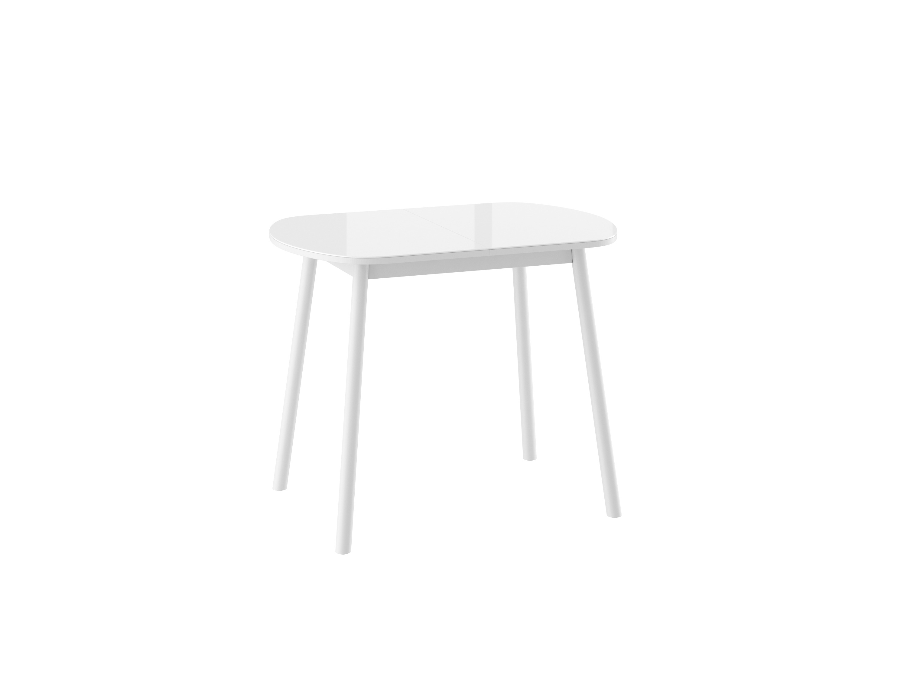 Стол РАУНД-94 (126)х64 со стеклом