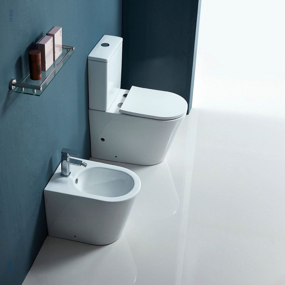 Унитаз компакт безободковый Calypso CS2149AP