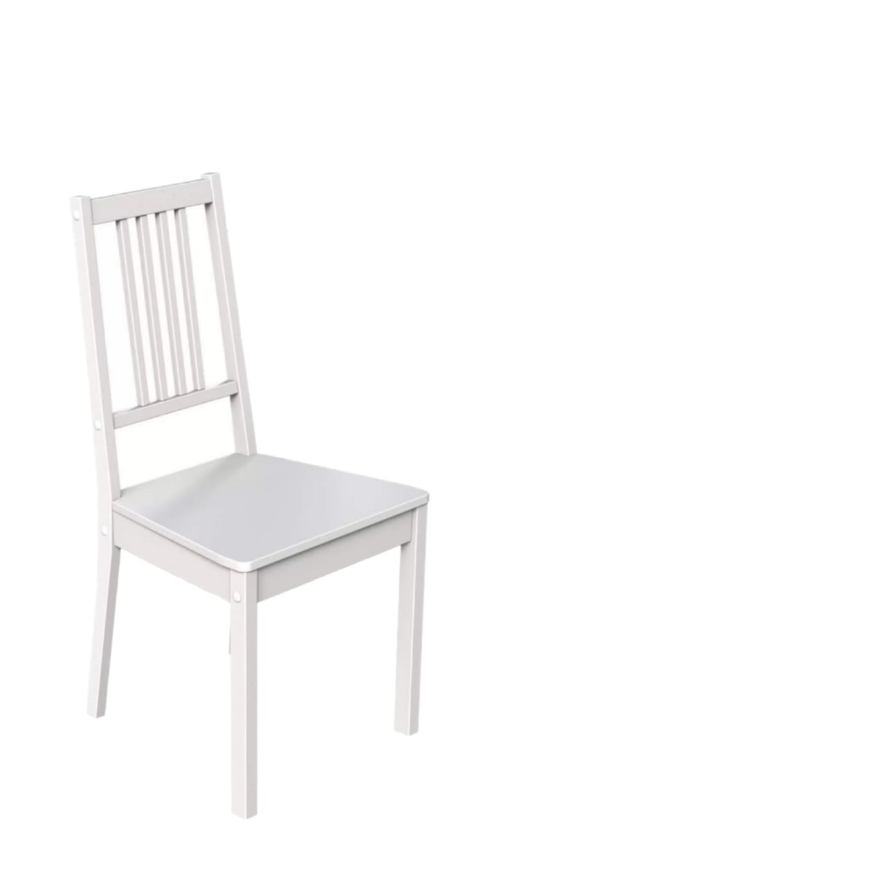 Стул PORTO-1, БЕЛЫЙ/БЕЛЫЙ МАТОВЫЙ Ж/С