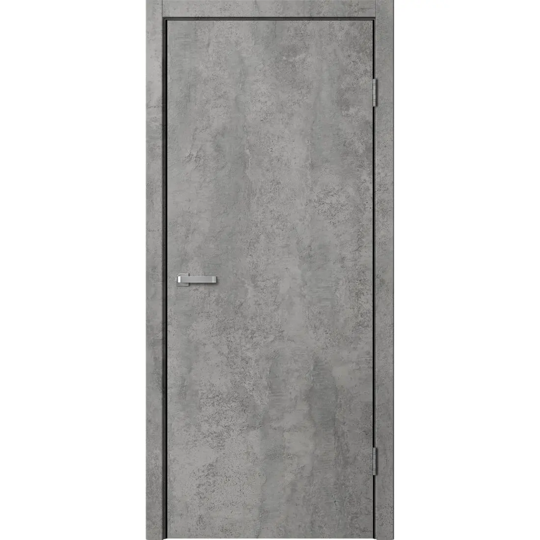 Межкомнатная дверь пг чёрная кромка с двух сторон, Flydoors