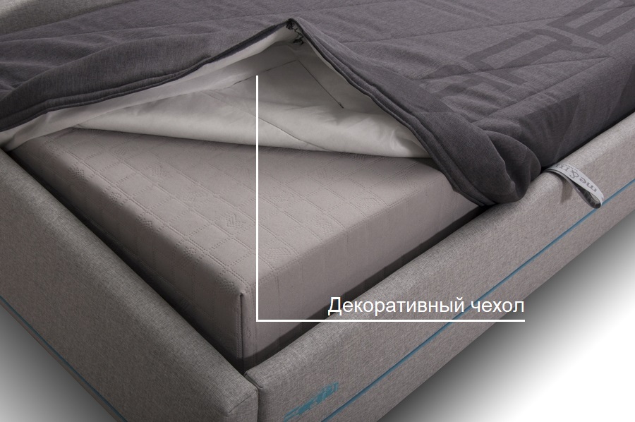Кровать подростковая Форсаж (желтый), без матраса