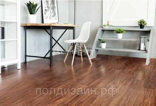 Плитка ПВХ замковая Alpin Floor Classic Дуб Брют