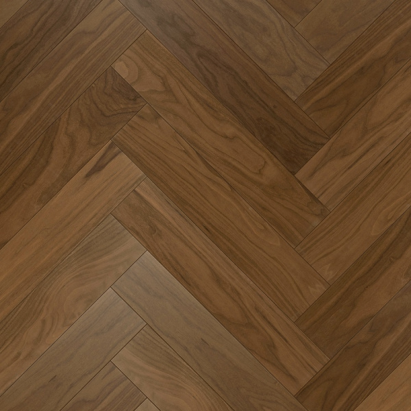 Кварцевый паркет Quartz Parquet Английская Ёлка Орех Американский