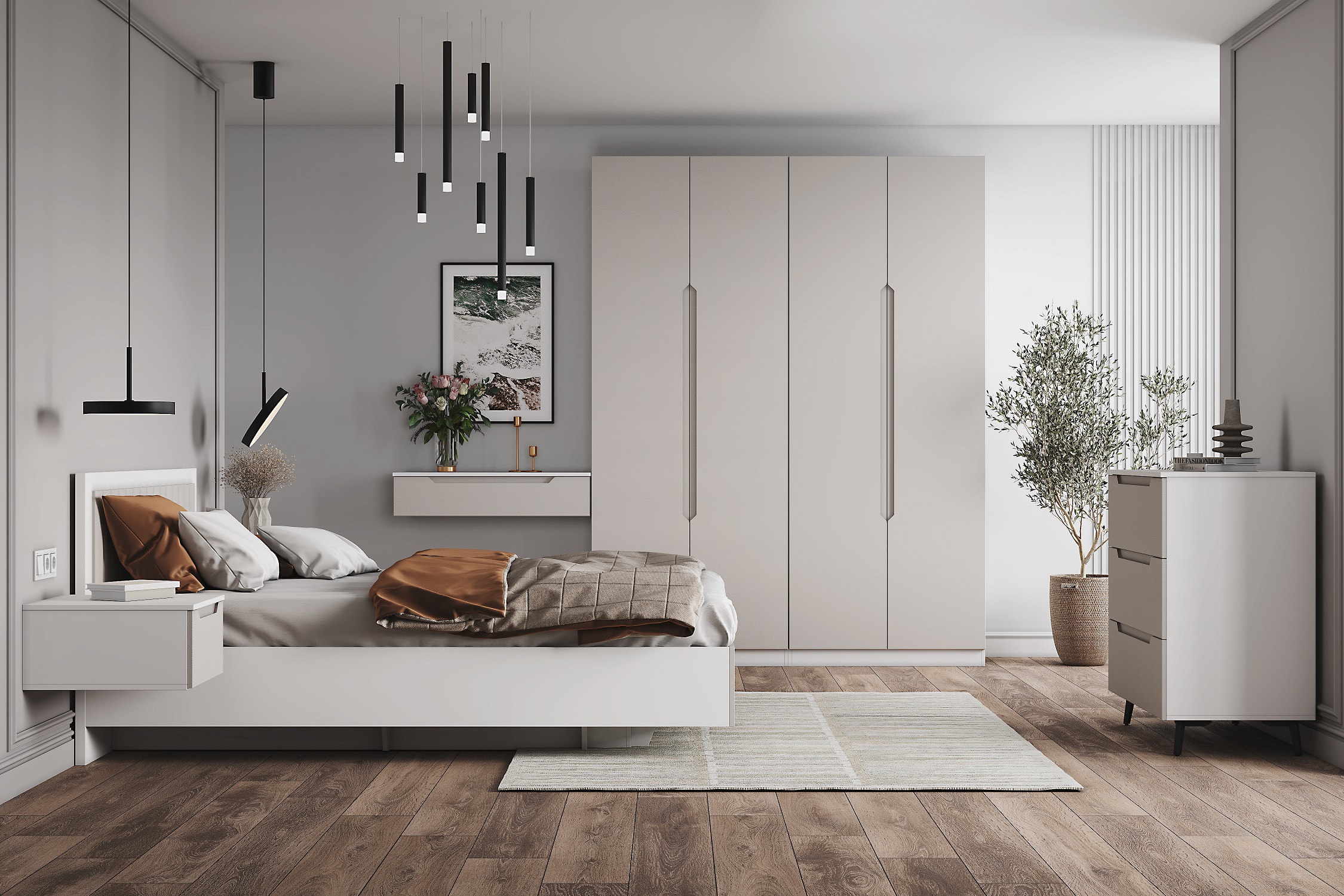 Шкаф Модульная система Роза