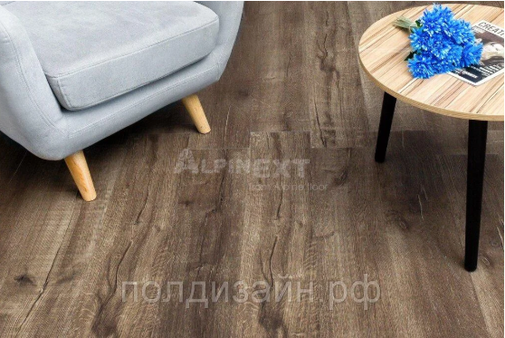 Плитка ПВХ замковая Alpine Floor Real Wood Дуб Vermont