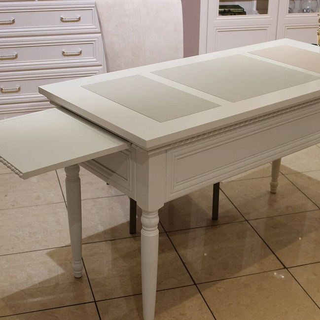 Стол письменный бестумбовый Lorenzo вуаль