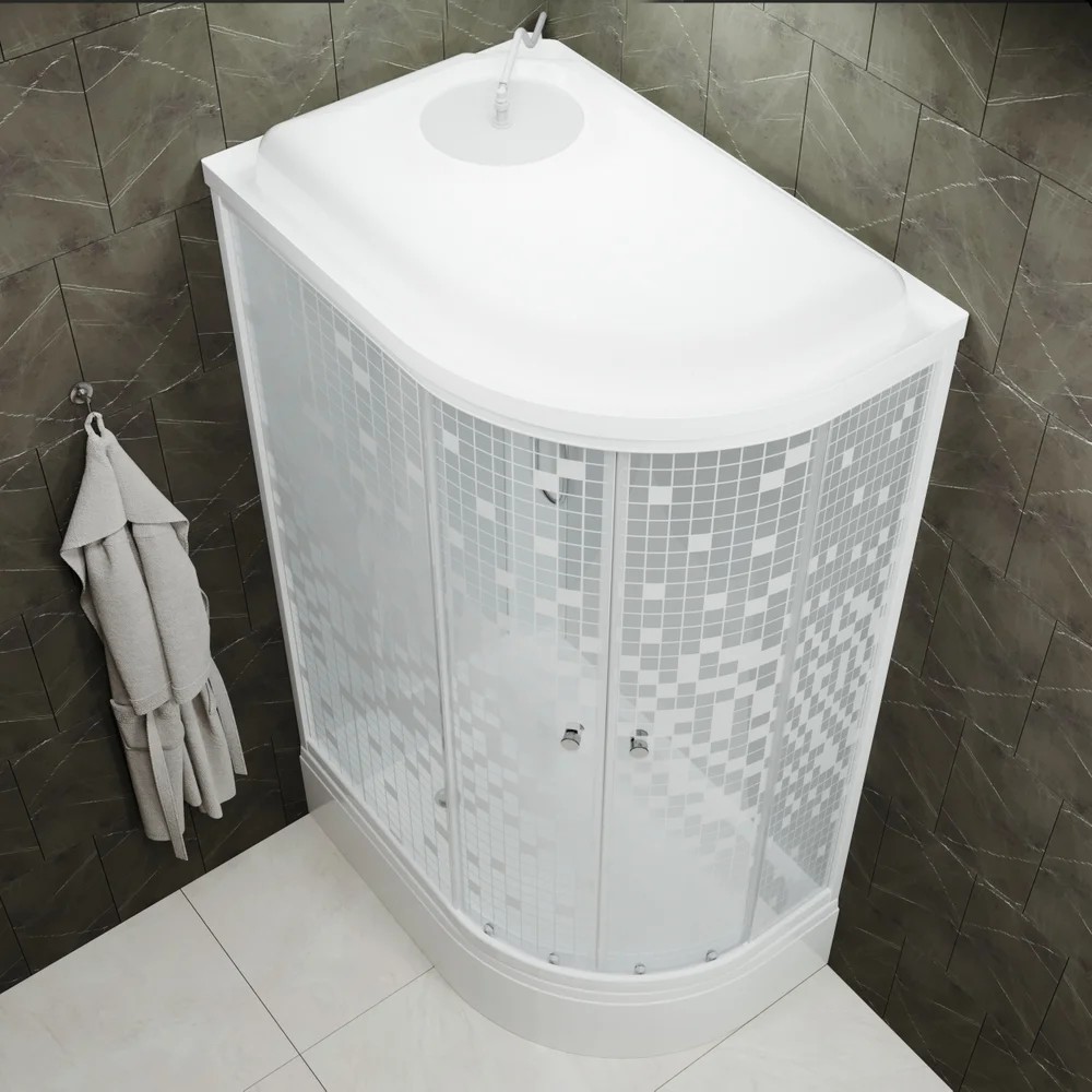 Душевая Кабина TRITON Коралл (с ДН 4) 1200х800, B Мозаика L