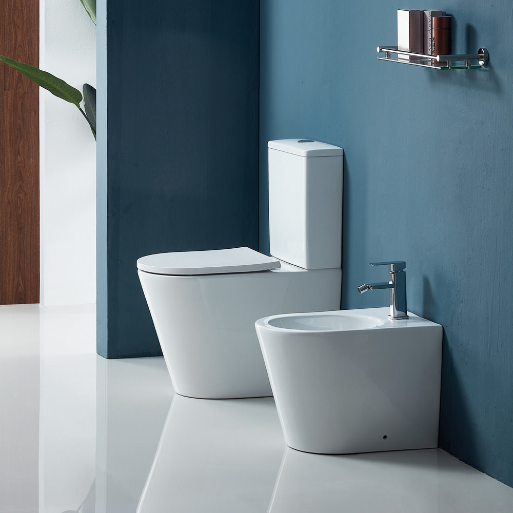 Унитаз компакт безободковый Calypso CS2149AP