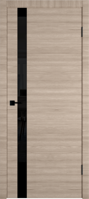 Межкомнатная дверь Solo Red Oak Black gloss