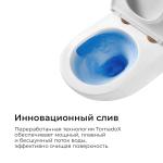 Унитаз подвесной TONI ARTI ESTETICA Milano со смывом торнадо, с микролифтом, накладка медь Унитаз подвесной TONI ARTI ESTETICA Milano со смывом торнадо, с микролифтом, накладка медь