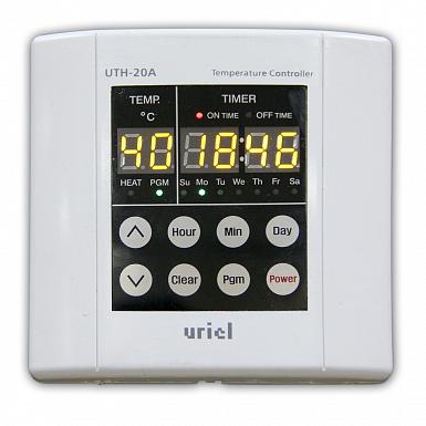 Терморегулятор "UTH-20А" встр.прогр. 3,5кВт