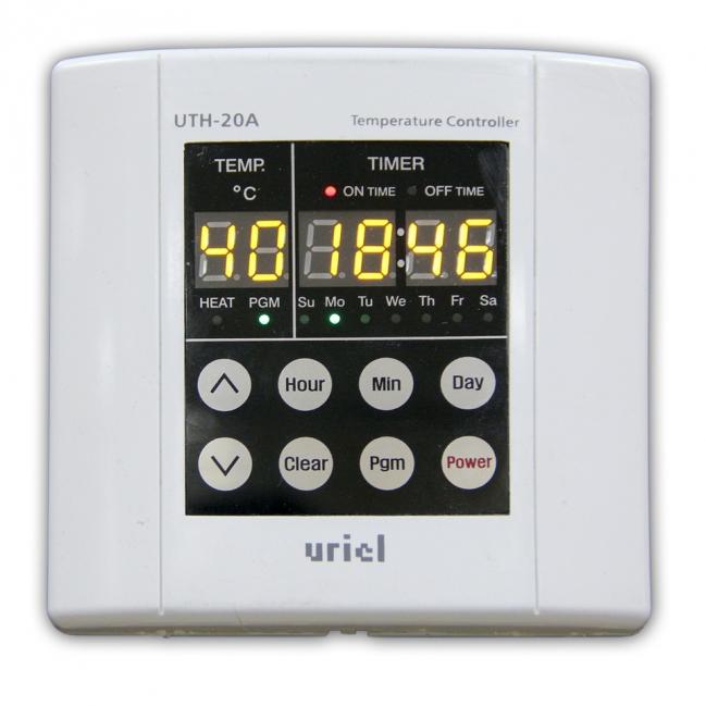 Терморегулятор "UTH-20А" встр.прогр. 3,5кВт