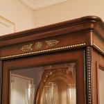 Шкаф 1-дв. для посуды, Джоконда орех