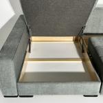 Диван угловой Пэшн, серый, лофт Диван угловой Пэшн, серый, лофт