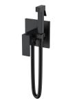 Смеситель гигиенический Boheme Qubic Matt Black