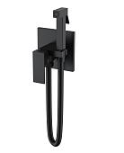 Смеситель гигиенический Boheme Qubic Matt Black