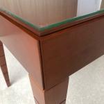 Стол письменный бестумбовый (без стекла) Lorenzo вишня