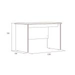 Стол 1200, ЕС5001 (без тумбы) Ekaterina орех