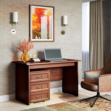 Стол 1200, ЕС5001 (без тумбы) Ekaterina орех