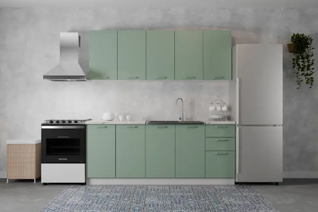 Кухонный гарнитур Марсель Фреш оазис 2,0 м Кухонный гарнитур Марсель Фреш оазис 2,0 м