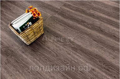 Плитка ПВХ замковая Alpin Floor Classic Дуб Старинный