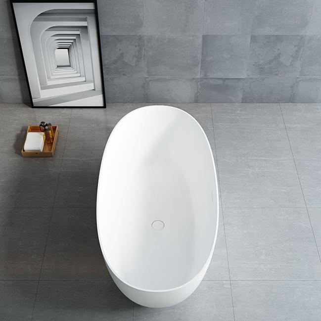 Ванна Solid Surface Vincea VBT-6S01MW, белый матовый