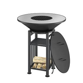 Гриль Везувий Fantastic Grill Ø 700 (чаша + подставка + плита + решетка + крышка)
