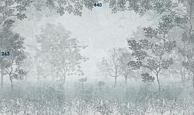 Фотообои Фресочный лес 440х263см