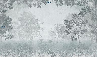 Фотообои Фресочный лес 440х263см