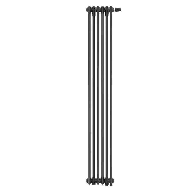 Радиатор Batarìa КЗТО 2-1750-6 UT, структурный чёрный шёлк