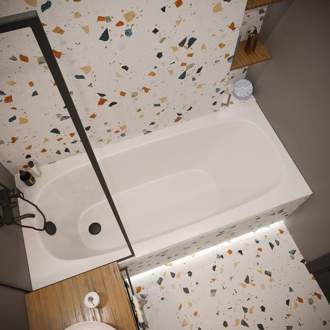 Акриловая ванна TONI ARTI Teramo PL 160x75